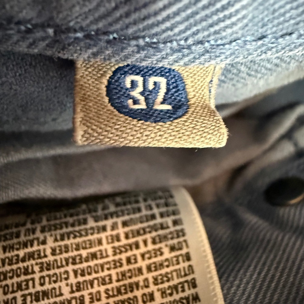 Citizens of Humanity The Sid Pants Mens 32 Blue Straight Leg Cotton 604G-137 - Picture 5 of 11